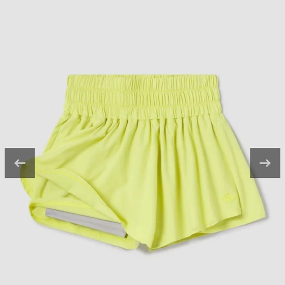 Anthropologie Dresses & Skirts - Tennis Skort Lime Green Pickleball High Waist Activeweae Athletic Size Med NWT